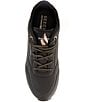 Color:Black/Rose Gold - Image 5 - Street Uno Shimmer Away Metallic Heel Tab Sneakers