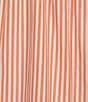 Color:Orange White - Image 3 - Striped Ruffle V-Neck Sleeveless A-Line Mini Dress