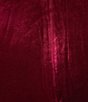Color:Deep Cherry - Image 4 - Velvet High Waist Side Slit Mini Skirt