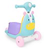 Color:Multi - Image 1 - Unicorn 3-In-1 Ride On Toy