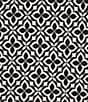 Color:Black/White Tile - Image 5 - Tile Print Scoop Neck 3/4 Sleeve Knit Coordinating Sleep Shirt