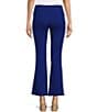 Color:Royal Blue - Image 2 - Slim Factor by Investments No Waist Kick Flare Ponte Knit Pants