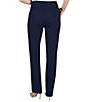 Color:Midnight - Image 2 - Slimsation® by Multiples Relaxed Leg Pull-On Pants