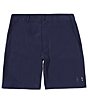 Color:Deep Navy - Image 1 - Performance Stretch 8#double; Inseam Shorts