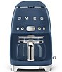 Color:Navy - Image 1 - 50's Retro Drip Filter 10-Cup Coffee Maker