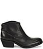 Color:Black - Image 2 - Aisley Unlined Leather Western Booties