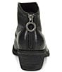 Color:Black - Image 3 - Aisley Unlined Leather Western Booties