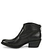 Color:Black - Image 4 - Aisley Unlined Leather Western Booties