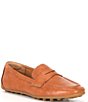 Color:Luggage - Image 1 - Allie Leather Driver Loafers