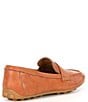 Color:Luggage - Image 3 - Allie Leather Driver Loafers