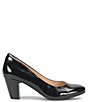 Color:Black - Image 2 - Lana Rounded Toe Patent Leather Pumps