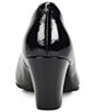 Color:Black - Image 3 - Lana Rounded Toe Patent Leather Pumps