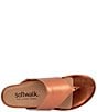 Color:Copper Metallic - Image 6 - Chandler Leather Thong Sandals