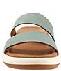Color:Sage - Image 5 - Jenna Leather Sandals
