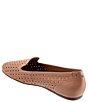 Color:Blush - Image 3 - Shelby Perforated Leather Slip-On Loafer Flats