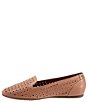 Color:Blush - Image 4 - Shelby Perforated Leather Slip-On Loafer Flats
