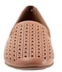 Color:Blush - Image 5 - Shelby Perforated Leather Slip-On Loafer Flats