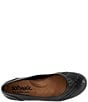 Color:Black - Image 6 - Sonoma Weave Leather Flats