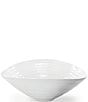 Color:White - Image 1 - Porcelain Salad Bowl