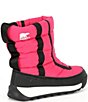 Color:Cactus Pink/Black - Image 2 - Girls' Whitney II Mid Waterproof Cold Weather Boots (Infant)
