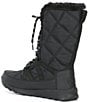 Color:Black - Image 3 - Whitney II Tall Nylon Waterproof Cold Weather Winter Boots