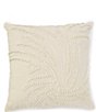 Color:Ivory - Image 1 - French Knot Embroidered Square Pillow