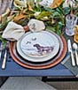 Color:Bronze - Image 2 - Holiday 13#double; Fusion Bronze Charger Platter - Boxed