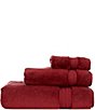Color:Deep Red - Image 1 - HomeGrown for Southern Living Bath Towels