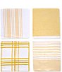 Color:Gold - Image 1 - Kitchen Towels, Set of 4