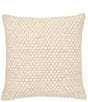 Color:Natural - Image 1 - Simplicity Collection French Knot Square Pillow