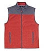 Color:Tuscany Red - Image 1 - Hucksley Vest