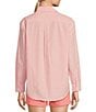 Color:Conch Shell - Image 2 - Katherine Long Sleeve Button Front Poplin Shirt