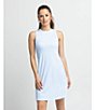 Color:Classic White - Image 3 - Lyllee Geometric Print Performance Dress