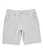 Color:Seagull Grey - Image 1 - T3 Flat-Front 9#double; Inseam Gulf Shorts