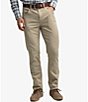 Color:Sandstone Khaki - Image 1 - Tapered Fit Stretch Sullivan 5-Pocket Pants