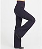 Color:Classic Navy - Image 3 - High Rise Flare Leg Ponte Pants