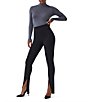 Color:Classic Black - Image 3 - Perfect Front Slit Skinny Pants