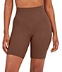 Color:Chestnut Brown - Image 1 - Power Mid-Thigh Short