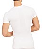Color:Bright White - Image 2 - SPANX Ultra Sculpt Crew Neck T-Shirt