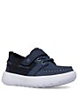 Color:Navy - Image 1 - Boys' Bowfin Alternative Closure Sneakers (Toddler)