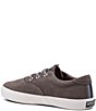 Color:Grey - Image 3 - Boys' Spinnaker Leather Washable Sneakers (Youth)