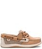 Color:Linen/Oat - Image 2 - Girls' Songfish Boat Shoes (Youth)