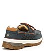 Color:Navy - Image 2 - Men's Gold Cup Leather Billfish Boat Shoes