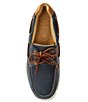 Color:Navy - Image 5 - Men's Gold Cup Leather Billfish Boat Shoes