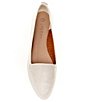 Color:Ivory - Image 5 - Piper Leather Loafer Ballet Flats