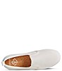 Color:White - Image 4 - SeaCycled Collection Women's Crest Twin Gore Canvas Slip On Sneakers