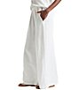 Color:White - Image 4 - Angie Crop Palazzo Pants