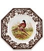 Color:Brown - Image 1 - Woodland Pheasant Octagonal Plate