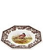 Color:Brown - Image 2 - Woodland Pheasant Octagonal Plate