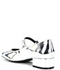 Color:Silver - Image 5 - Cyndie Metallic Mary Jane Pumps